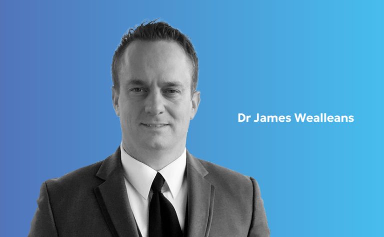 Dr James Wealleans Webinar Banner